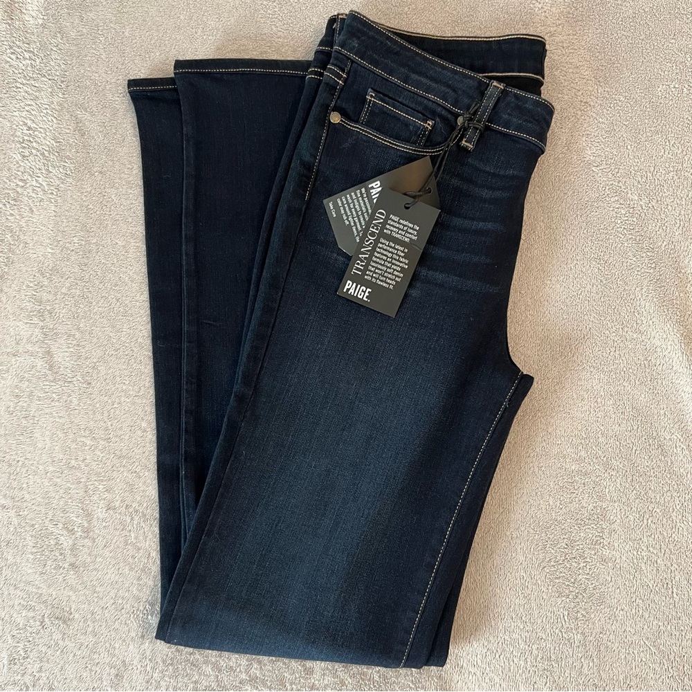 PAIGE NWT Transcend Skyline Straight Women's Jeans size 30